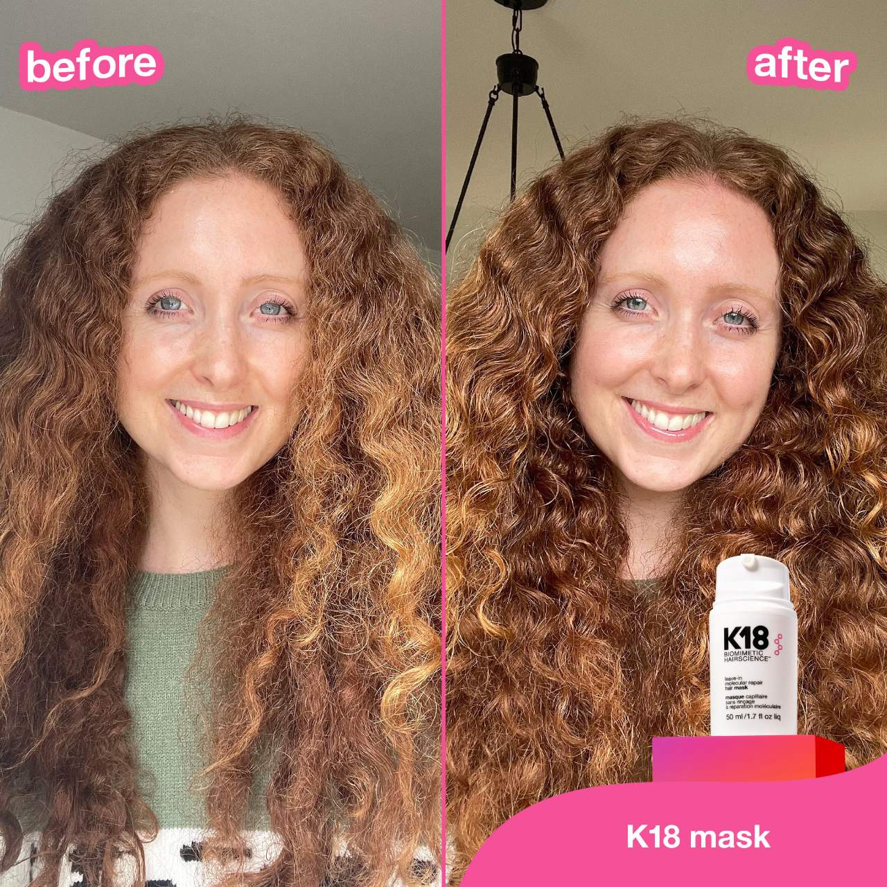 K18 Leave-In Molecular Repair Hair Mask